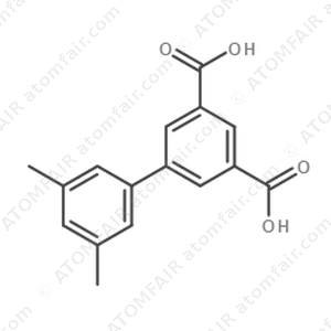 3',5'-dimethyl-[1,1'-biphenyl]-3,5-dicarboxylic acid (CAS: N/A)