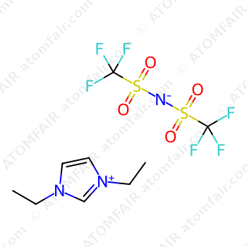 1,3-Diethylimidazolium bis(trifluoromethylsulfonyl)imide, 98% (CAS: 174899-88-8)