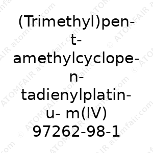 (Trimethyl)pentamethylcyclopentadienylplatinum(IV), 99% (CAS: 97262-98-1)