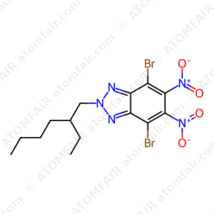4,7-dibromo-2-(2-ethylhexyl)-5,6-dinitro-2H-benzo[d][1,2,3]triazole (CAS: 1613460-25-5)