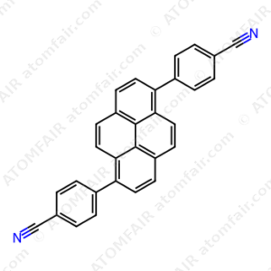 Benzonitrile, 4,4'-(1,6-pyrenediyl)bis (CAS: 869340-10-3)