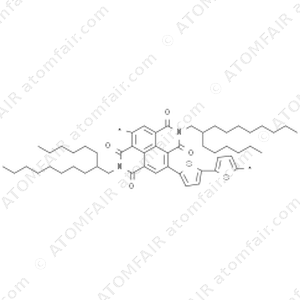 Poly{[N,N'-bis(2-hexyldecyl)naphthalene-1,4,5,8- bis(dicarboximide)-2,6-diyl]-alt-5,5'-(2,2'-bithiophene)} (CAS: 1459168-70-7)