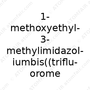 1-methoxyethyl-3-methylimidazoliumbis((trifluoromethyl)sulfonyl)imide (CAS: N/A)