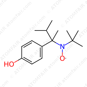 Nitroxide, 1,1-dimethylethyl 1-(4-hydroxyphenyl)-1,2-dimethylpropyl (CAS: 1872202-93-1)