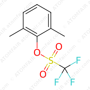 Methanesulfonic acid, 1,1,1-trifluoro-, 2,6-dimethylphenyl ester (CAS: 86364-02-5)