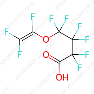 Butanoic acid, 2,2,3,3,4,4-hexafluoro-4-[(1,2,2-trifluoroethenyl)oxy] (CAS: 73727-54-5)