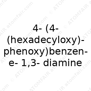 4-(4-(hexadecyloxy)phenoxy)benzene-1,3-diamine (CAS: N/A)