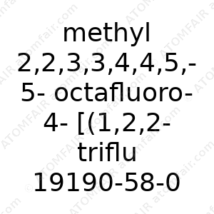 methyl 2,2,3,3,4,4,5,5-octafluoro-4-[(1,2,2-trifluoroethenyl)oxy]pentanoate (CAS: 19190-58-0)