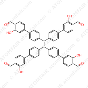 4',4''',4''''',4'''''''-(Ethene-1,1,2,2-tetrayl)tetrakis(3-hydroxy-[1,1'-biphenyl]-4-carbaldehyde) (CAS: 2923843-85-8)