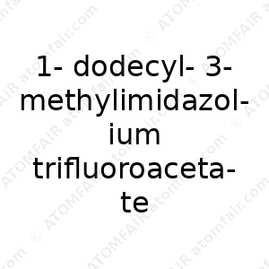 1-dodecyl-3-methylimidazolium trifluoroacetate (CAS: N/A)