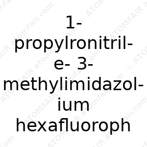 1-propylronitrile-3-methylimidazolium hexafluorophosphate (CAS: N/A)