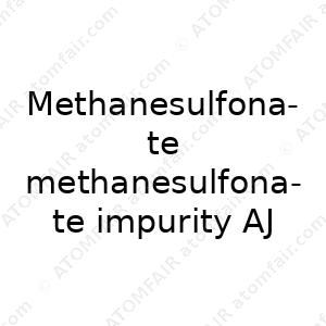 Methanesulfonate methanesulfonate impurity AJ (CAS: N/A)