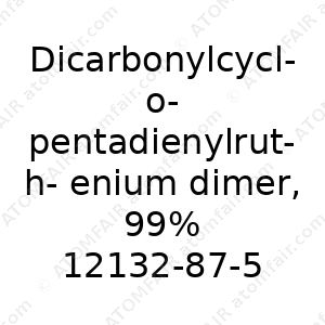 Dicarbonylcyclopentadienylruthenium dimer, 99% (CAS: 12132-87-5)