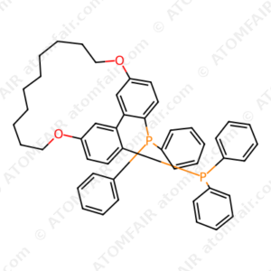 (R)-5,5'-Decamethylenedioxy-2,2'-bis(diphenylphosphino)biphenyl (CAS: 1225281-39-9)