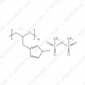 Poly-1-epoxypropyl-3-methylimidazolium bis(trifluoromethyl) (trifluoromethyl)sulfonimide salt (CAS: N/A)