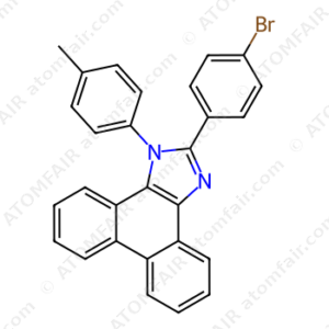 2-(4-bromophenyl)-1-p-tolyl-1H-phenanthro[9,10-d]imidazole (CAS: 1147081-44-4)