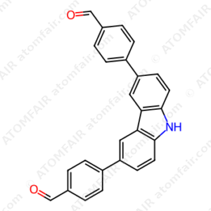 4,4'-(9H-Carbazole-3,6-diyl)bis[benzaldehyde] (CAS: 1380609-13-1)