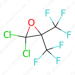 2,2-Dichloro-3,3-bis(trifluoromethyl)oxirane (CAS: 23152-63-8)