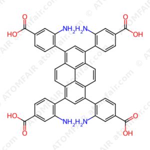 4,4',4",4"'-(Pyrene-1,3,6,8-tetrayl)tetrakis(3-aminobenzoic acid) (CAS: 2225892-57-7)