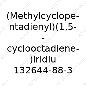 (Methylcyclopentadienyl)(1,5-cyclooctadiene)iridium(I), 99% (99.9%-Ir) (CAS: 132644-88-3)
