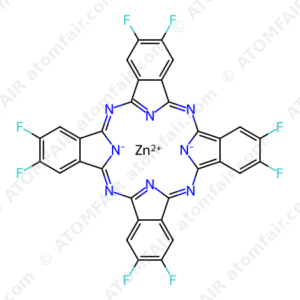 Zinc(II)-2,3,9,10,16,17,23,24-octafluoro-29H,31H-phthalocyanine (CAS: 676519-80-5)