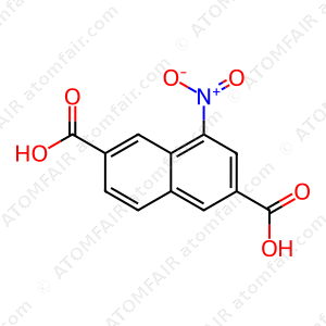 4-Nitronaphthalene-2,6-dicarboxylic acid (CAS: 1638156-89-4)
