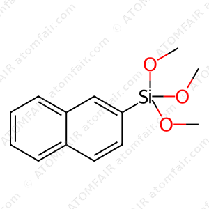2-(Trimethoxysilyl)naphthalene (CAS: 35692-33-2)