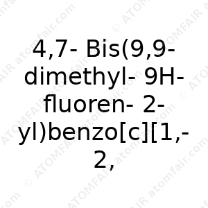 4,7-Bis(9,9-dimethyl-9H-fluoren-2-yl)benzo[c][1,2,5]- thiadiazole (CAS: N/A)