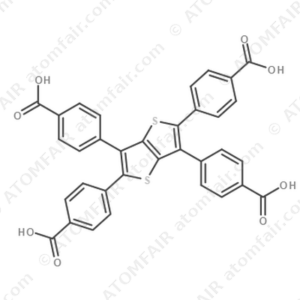 4,4',4",4'"-(thieno[3,2-b]thiophene-2,3,5,6-tetrayl)tetrabenzoic acid (CAS: N/A)