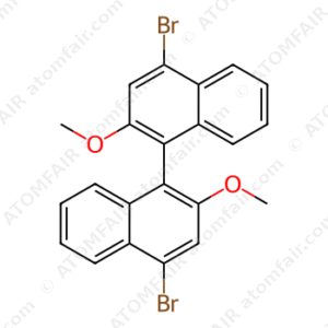 4,4'-dibromo-2,2'-dimethoxy-1,1'-binaphthalene (CAS: 1629744-99-5)