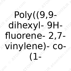 Poly((9,9-dihexyl-9H-fluorene-2,7-vinylene)-co-(1-methoxy- 4-(2-ethylhexyloxy)-2,5-phenylenevinylene)) (CAS: N/A)