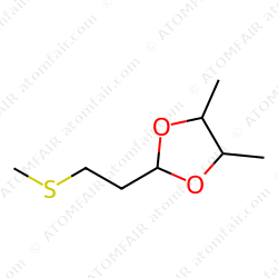 1,3-Dioxolane, 4,5-dimethyl-2-[2-(methylthio)ethyl] (CAS: 59007-93-1)