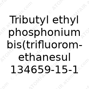 Tributyl ethyl phosphonium bis(trifluoromethanesulfonyl)imide (CAS: 134659-15-1)