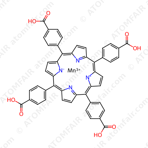 Manganese(III) meso-tetra(4-carboxyphenyl)porphine chloride (CAS: 55266-18-7)