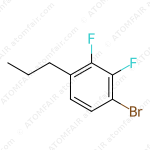1-bromo-2,3-difluoro-4-propylbenzene (CAS: 181806-74-6)