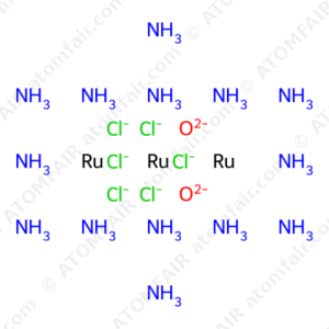 Tetradecaammine-di-µ-oxo- triruthenium(III, IV)hexachloride hydrate; “Ruthenium Red” (CAS: 25125-46-6)