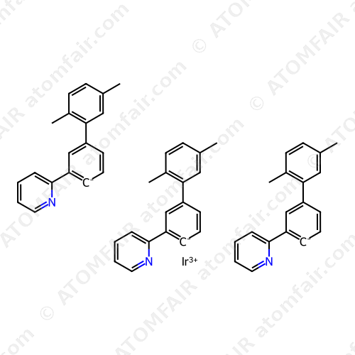 fac-Tris(2-(3-p-xylyl)phenyl)pyridine iridium(III) (CAS: 1338784-40-9)