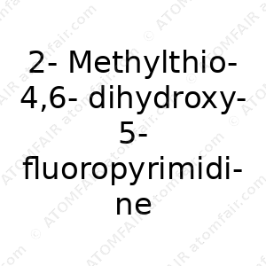 2-Methylthio-4,6-dihydroxy-5-fluoropyrimidine (CAS: N/A)