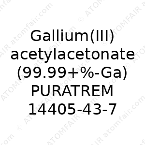 Gallium(III) acetylacetonate (99.99+%-Ga) PURATREM (CAS: 14405-43-7)