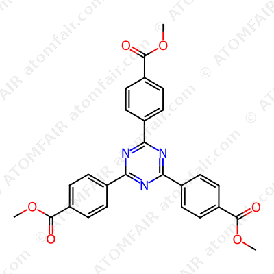 trimethyl 4,4',4''-(1,3,5-triazine-2,4,6-triyl)tribenzoate (CAS: 107156-22-9)