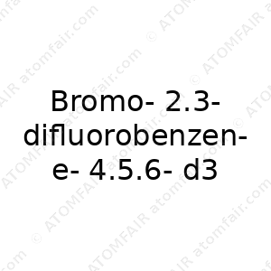 Bromo-2.3-difluorobenzene-4.5.6-d3 (CAS: N/A)