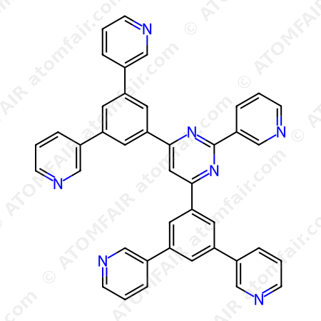 4,6-Bis(3,5-di(pyridin-3-yl)phenyl)-2-(pyridin-3-yl)pyrimidine (CAS: 1382639-67-9)