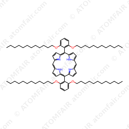 5,15-Di(2,6-dodecyloxyphenyl)porphyrin (CAS: 2098053-76-8)