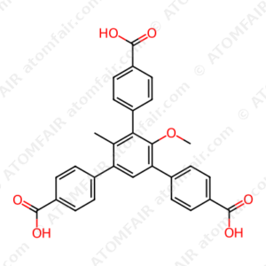 5'-(4-carboxyphenyl)-2'-methoxy-4'-methyl-[1,1':3',1''-terphenyl]-4,4''-dicarboxylic acid (CAS: 1842393-49-0)