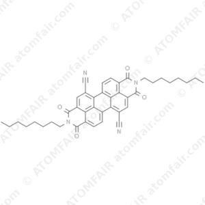 2,9-Dioctyl-1,3,8,10-tetraoxo-1,2,3,8,9,10-hexahydroanthra[2,1,9-def:6,5,10-d'e'f']diisoquinoline-5,12-dicarbonitrile (CAS: 862204-65-7)