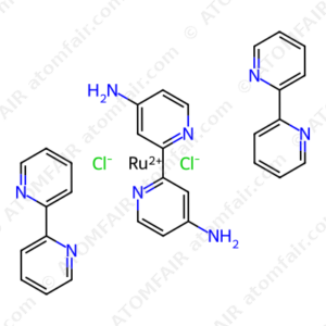 Bis(2,2'-bipyridyl)( [2,2'-bipyridine]-4,4'-diamine)ruthenium(II) dichloride (CAS: 114456-23-4)