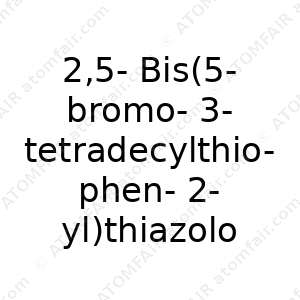 2,5-Bis(5-bromo-3-tetradecylthiophen-2-yl)thiazolo[5,4-d]thiazole (CAS: N/A)