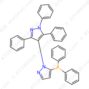 5-( Diphenylphosphino)-1',3',5'-triphenyl -1'H-1,4'-bipyrazole (CAS: 1021176-73-7)