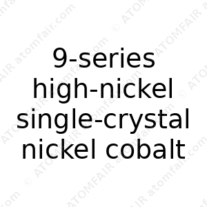 9-series high-nickel single-crystal nickel cobalt manganese cathode material (CAS: N/A)
