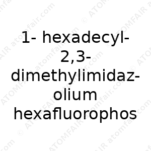 1-hexadecyl-2,3-dimethylimidazolium hexafluorophosphate (CAS: N/A)